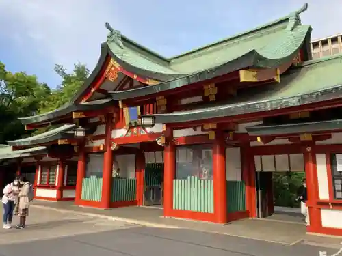 日枝神社の山門