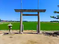大明神社(三稲)の鳥居