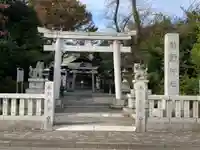 立川熊野神社の鳥居