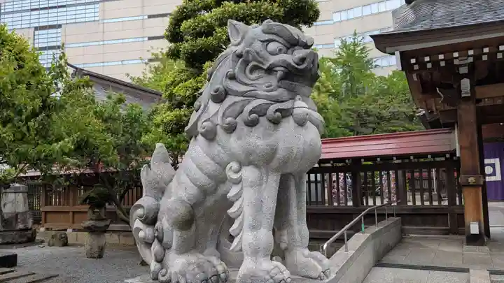 警固神社の狛犬