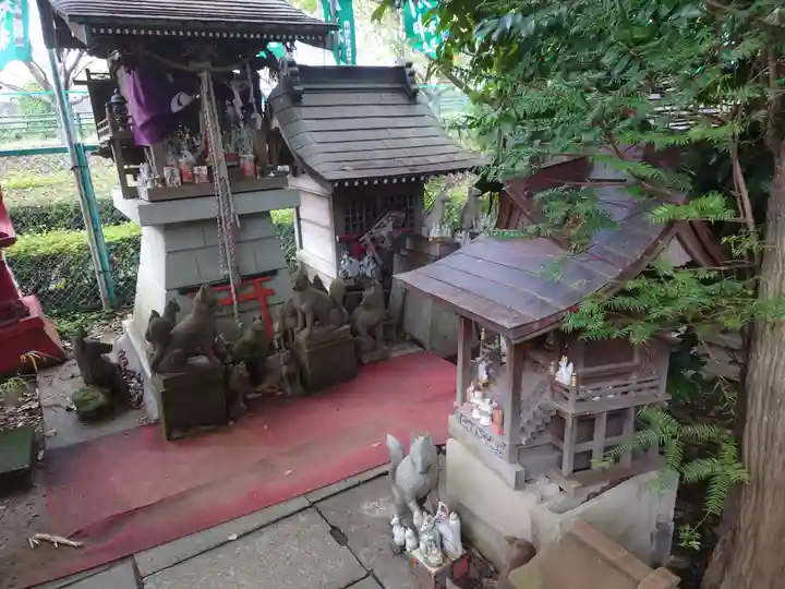 江北氷川神社の末社・摂社