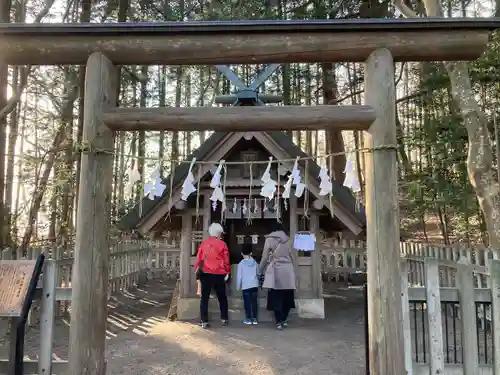 宝登山神社奥宮の鳥居