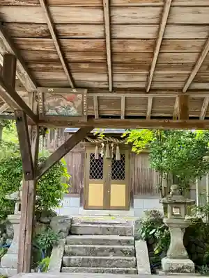龍田神社の本殿・本堂