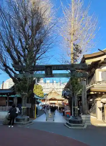 湯島天満宮の鳥居