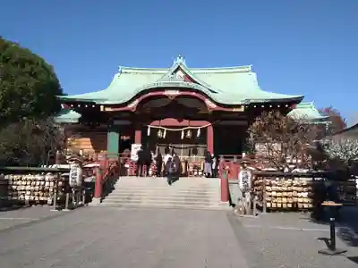 亀戸天神社の本殿・本堂