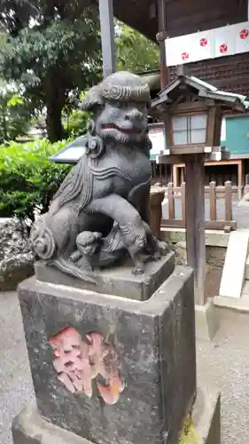 七社神社の狛犬