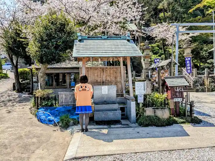 走水神社の手水舎