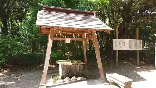 息栖神社の手水舎