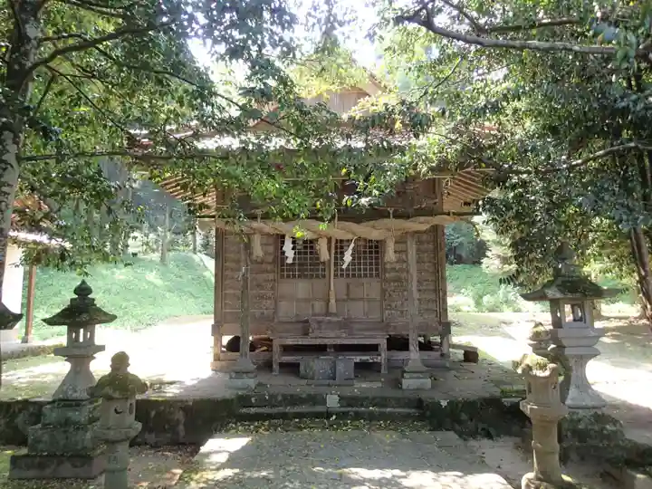 板井神社の本殿・本堂