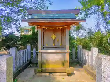 八幡社(萩原町西宮重)の本殿・本堂