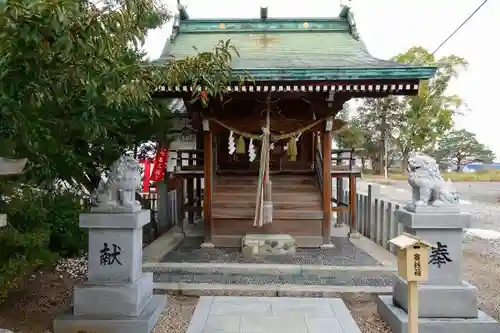 百済王神社の本殿