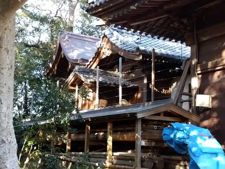 八幡神社(岩滑八幡社)の本殿・本堂
