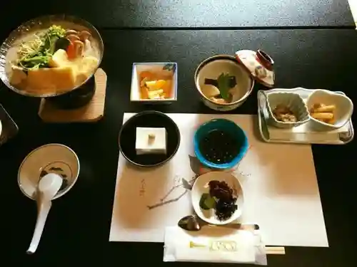 遍照尊院の食事