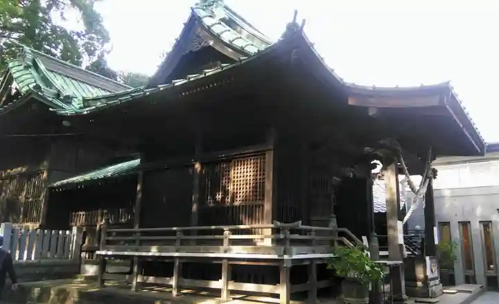 篠原八幡神社の本殿・本堂
