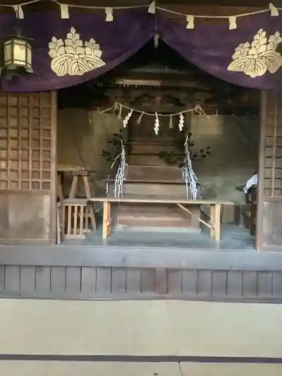 関川社の本殿