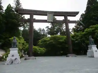 秋葉山本宮 秋葉神社 上社の鳥居