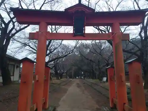 東蕗田天満社の鳥居