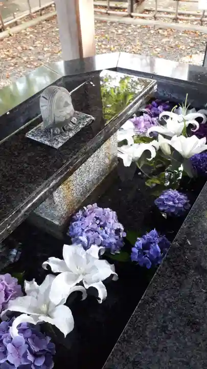 新琴似神社の手水舎