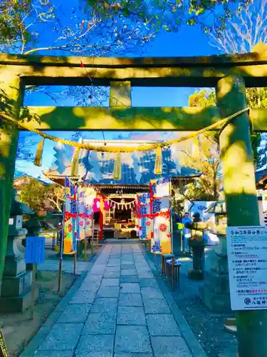 龍ケ崎八坂神社の鳥居