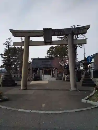 犀川神社の鳥居