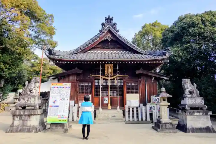 伊久智神社の本殿・本堂
