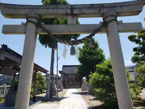 三乃神社の鳥居