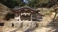 山狹神社(上山狭)の本殿・本堂