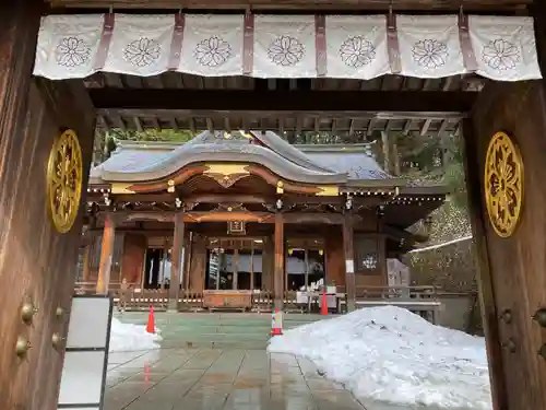 櫻山八幡宮の山門