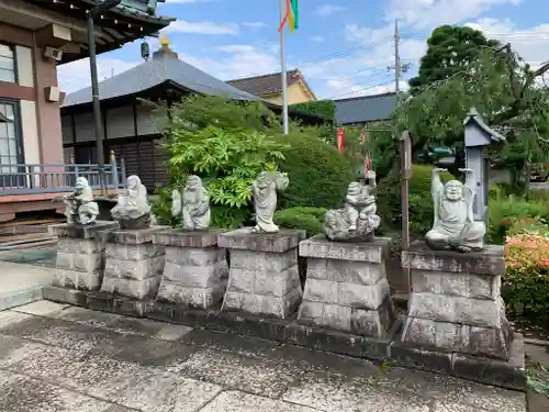 開雲寺の像