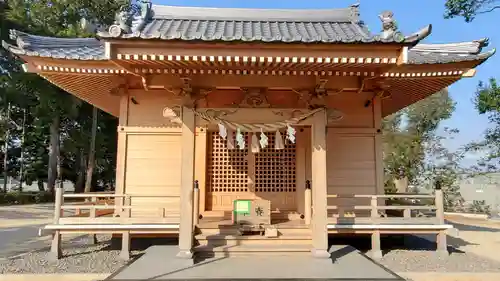 姫古曽神社の本殿・本堂