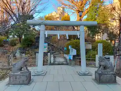 鳩森八幡神社の末社・摂社