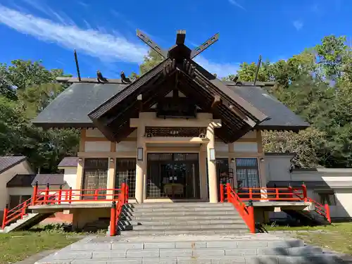 余市神社の本殿