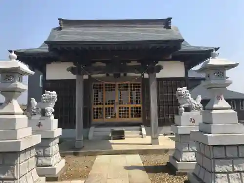 田村八幡駒形両神社の本殿・本堂