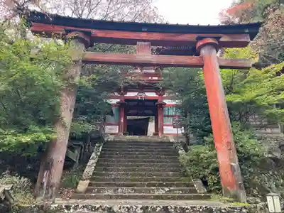 吉野水分神社(吉野町)の鳥居