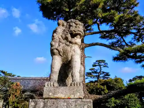 日吉山王社の狛犬