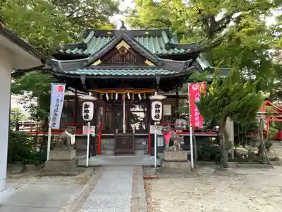 甲子園八幡神社の本殿・本堂