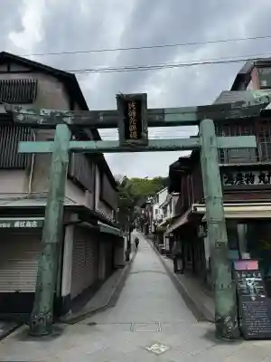 江島神社の鳥居