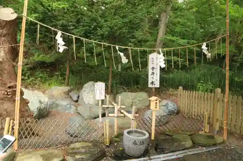 千歳神社の手水