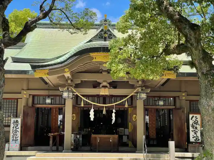 高津宮の本殿・本堂