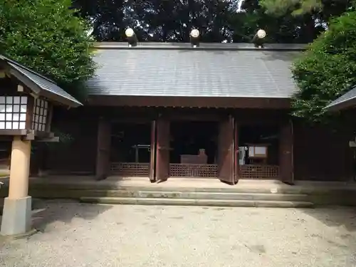埼玉縣護國神社の本殿・本堂