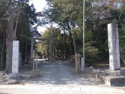 諏訪八幡神社の鳥居