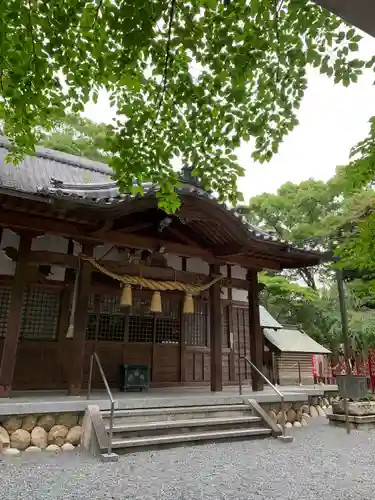 鵜森神社の本殿・本堂
