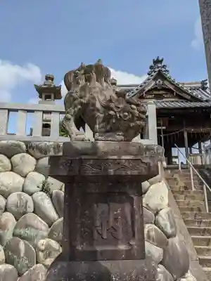 二ﾉ宮神社の狛犬
