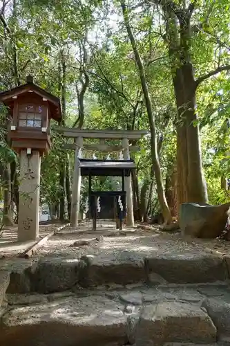 辛國神社の鳥居