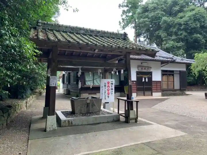 比木神社の手水舎