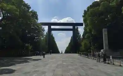 靖國神社の鳥居