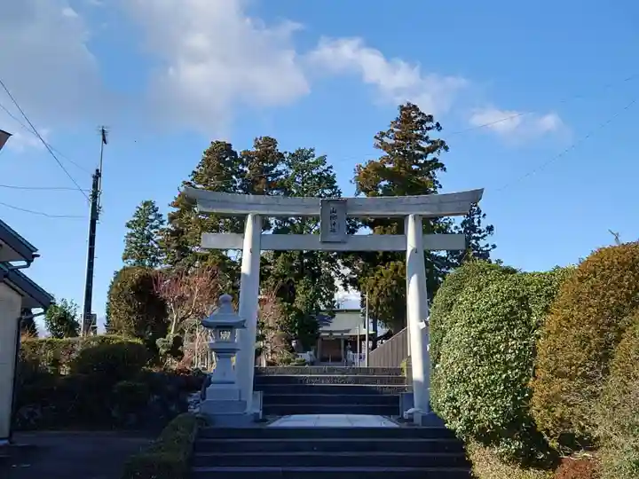 山郷神社の鳥居