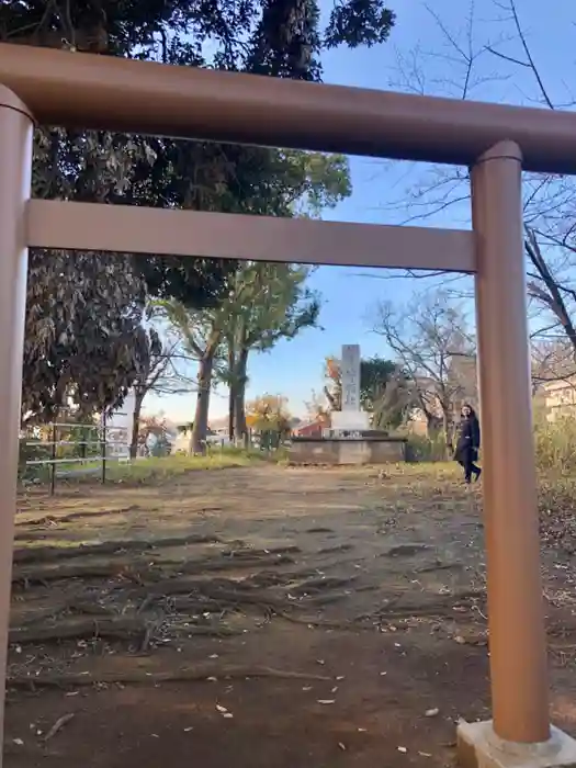 神明社の鳥居