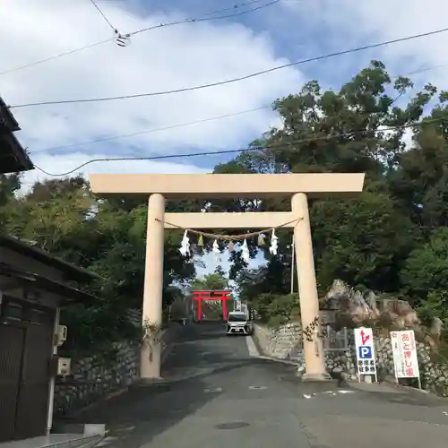 矢奈比賣神社（見付天神）の鳥居