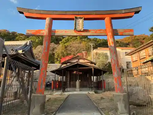 五宮神社の鳥居